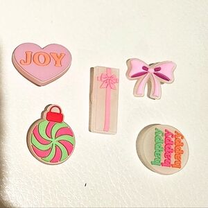 NW/oT Glow-in-the-dark Christmas Jibbitz Charms for Crocs Kids Adults Festive